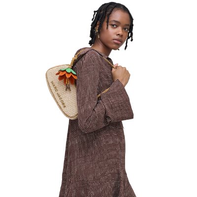 THE SUMMER WOVEN CHARM SHOULDER BAG